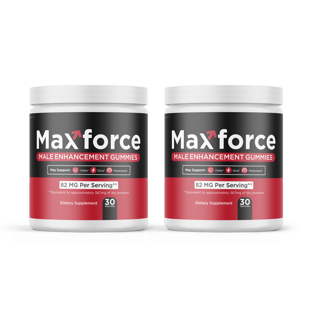 Max Force supplement jar